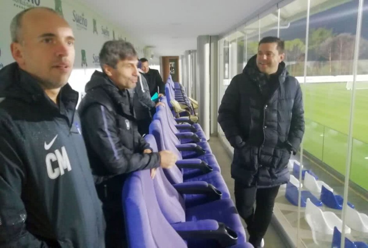 FOTO Contra și Hagi, întâlnire neprogramată în Antalya » Selecționerul l-a urmărit pe „Rege” la treabă