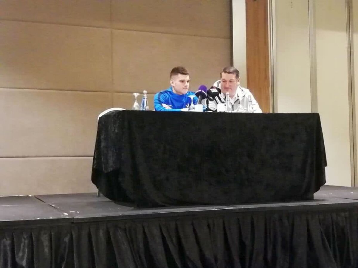 VIITORUL // Conferință de presă inedită pentru Gică și Ianis Hagi: de vorbă cu ziariștii turci » Promisiunea fiului „Regelui” în fața jurnaliștilor