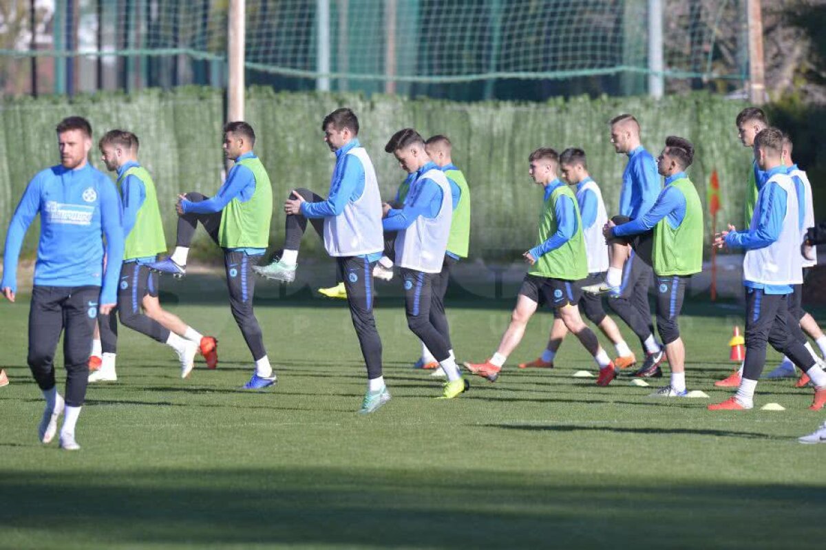 FOTO 3 jucători de la FCSB s-au pregătit separat azi! Ce șanse au să joace în primul amical