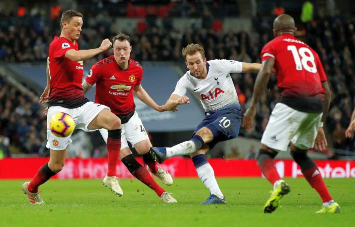 PREMIER LEAGUE / VIDEO Manchester United merge perfect și bifează o nouă victorie, 1-0 cu Tottenham! O egalează pe Arsenal