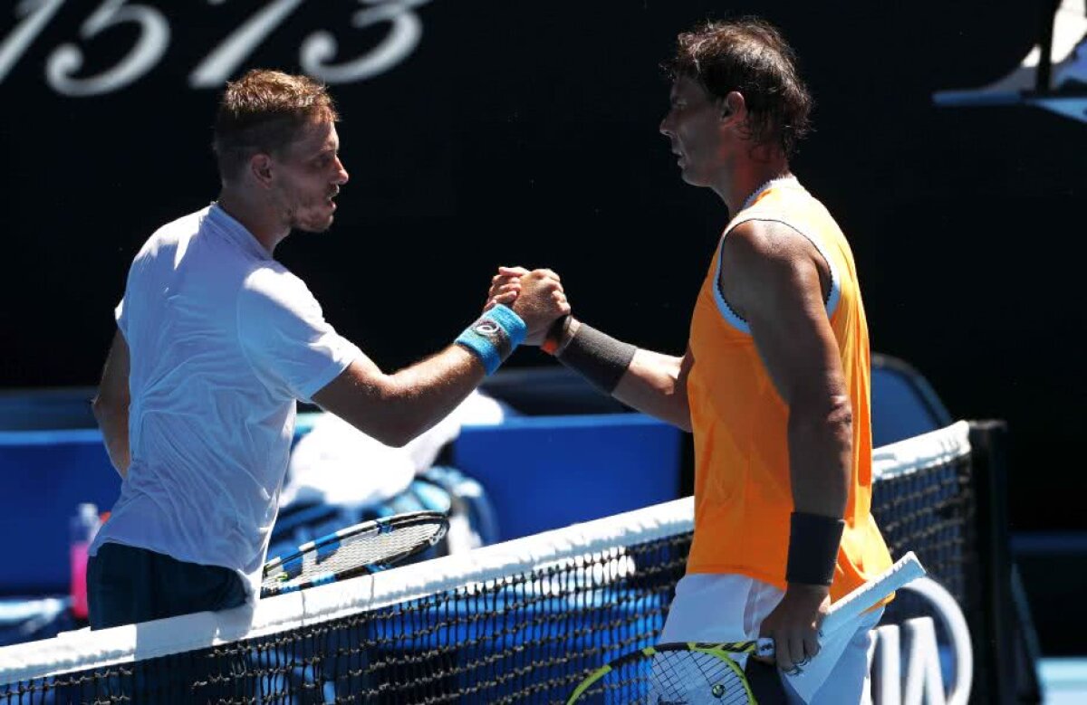 RAFAEL NADAL - JAMES DUCKWORTH // FOTO S-a întors! Victorie solidă pentru Rafael Nadal la primul meci după pauza de 4 luni » Cu cine joacă în turul II la Australian Open