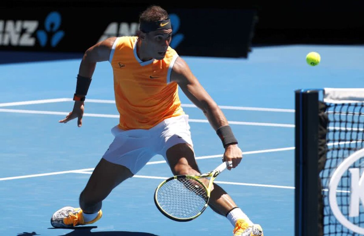 RAFAEL NADAL - JAMES DUCKWORTH // FOTO S-a întors! Victorie solidă pentru Rafael Nadal la primul meci după pauza de 4 luni » Cu cine joacă în turul II la Australian Open