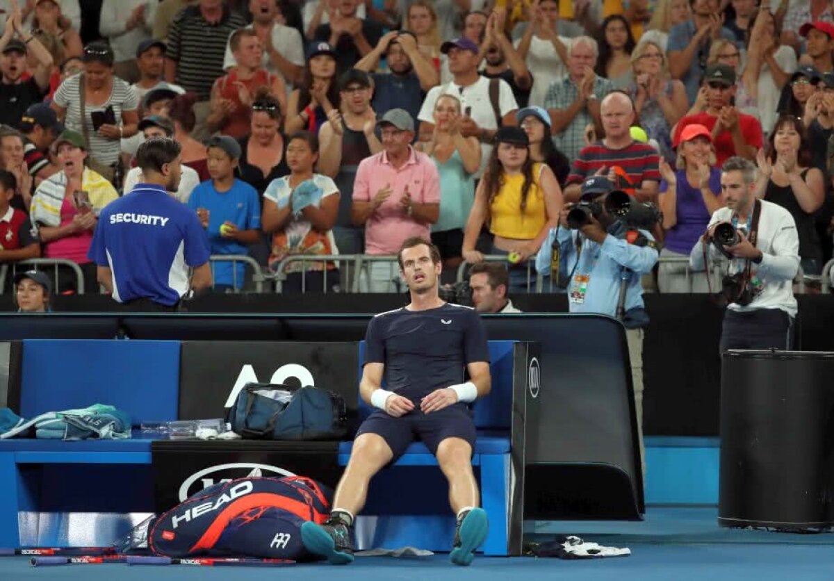MURRAY - BAUTISTA AGUT / VIDEO+FOTO Partida ce va rămâne în istorie » Murray a ridicat arena în picioare la ultimul meci la AO! A fost eliminat după ce a revenit de la 0-2: „E uimitor ce se întâmplă”