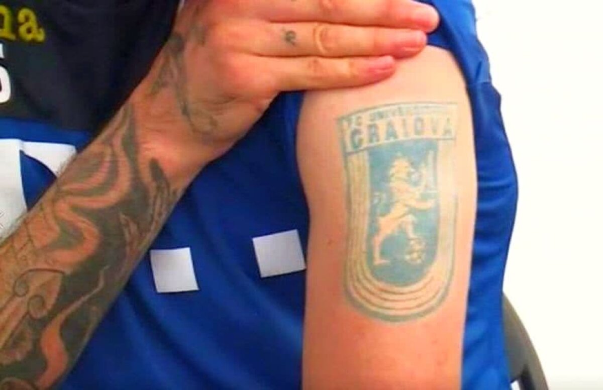 Detalii controversate despre Adrian Stoian, noul jucător de la FCSB » Are stema Craiovei tatuată pe braț și a fost implicat într-un scandal la națională: „E și fumător înrăit”