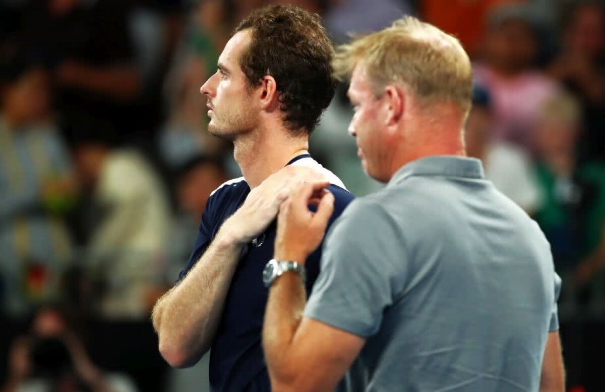 AUSTRALIAN OPEN 2019 // Moment penibil pentru Andy Murray! Ce au pus organizatorii pe ecrane, când britanicul vorbea despre amânarea retragerii