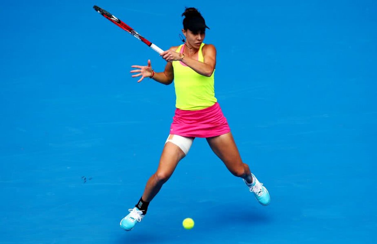 MIHAELA BUZĂRNESCU - VENUS WILLIAMS  7-6 (3), 6-7 (3), 2-6 // FOTO Mihaela a luptat admirabil în fața americancei la Australian Open, dar a căzut în decisiv, după aproape 3 ore de joc