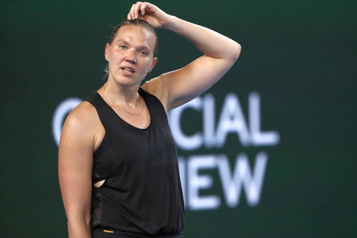 SIMONA HALEP - KAIA KANEPI 6-7 (2), 6-2, 6-4 // VIDEO+ FOTO Simona Halep ne-a arătat că se poate! Liderul WTA a debutat la Australian Open cu o victorie trudită, în set decisiv, prima în circuit după 5 luni