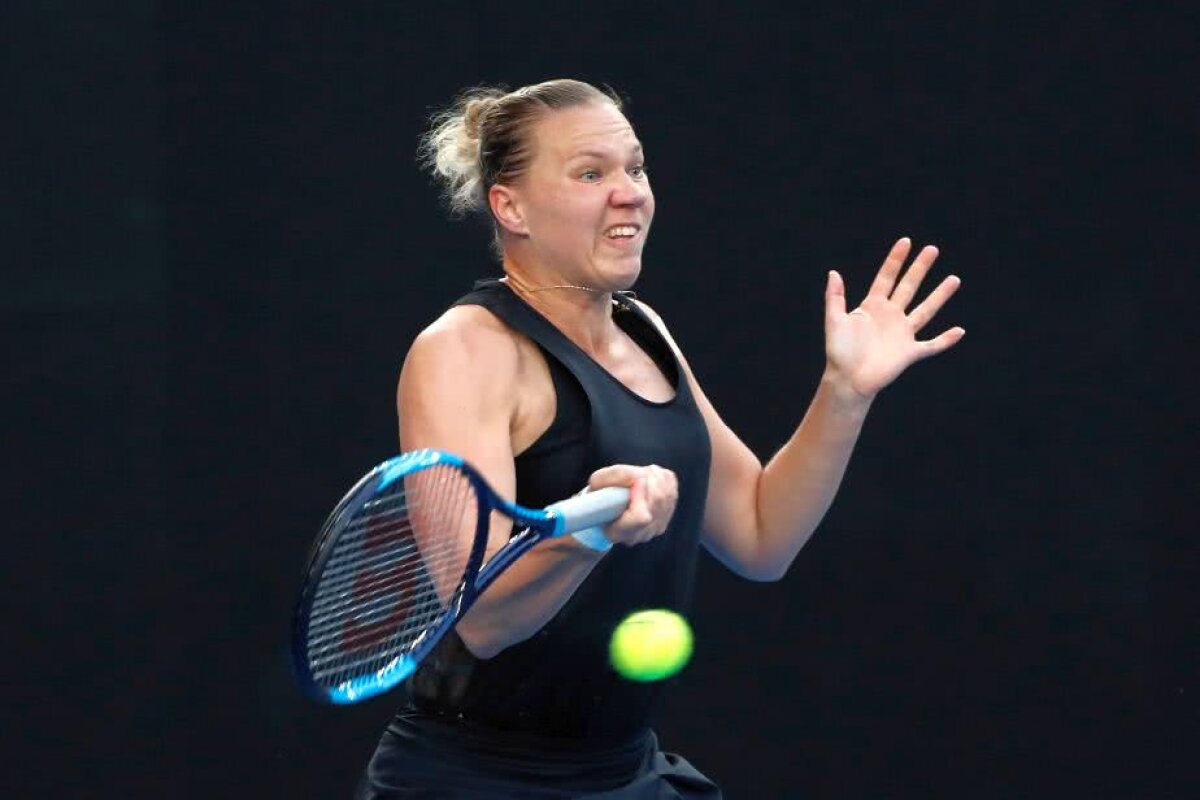 SIMONA HALEP - KAIA KANEPI 6-7 (2), 6-2, 6-4 // VIDEO+ FOTO Simona Halep ne-a arătat că se poate! Liderul WTA a debutat la Australian Open cu o victorie trudită, în set decisiv, prima în circuit după 5 luni