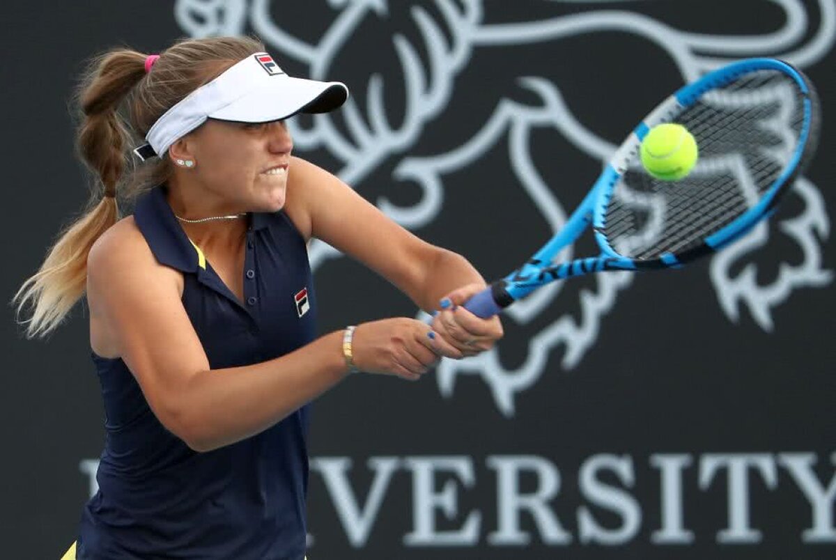 SIMONA HALEP LA AUSTRALIAN OPEN / Cine e Sofia Kenin, adversara din turul 2 la Australian Open » Americanii o văd deja în Top 10