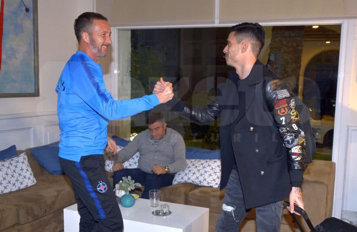 VIDEO+FOTO Adrian Stoian a fost primit de Mihai Stoica în cantonamentul lui FCSB » Primele imagini cu noul transfer al vicecampioanei