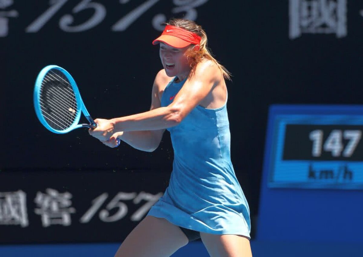 MARIA SHARAPOVA - REBECCA PETERSON // Sharapova vs Wozniacki, șocul turului 3 de la Australian Open! 