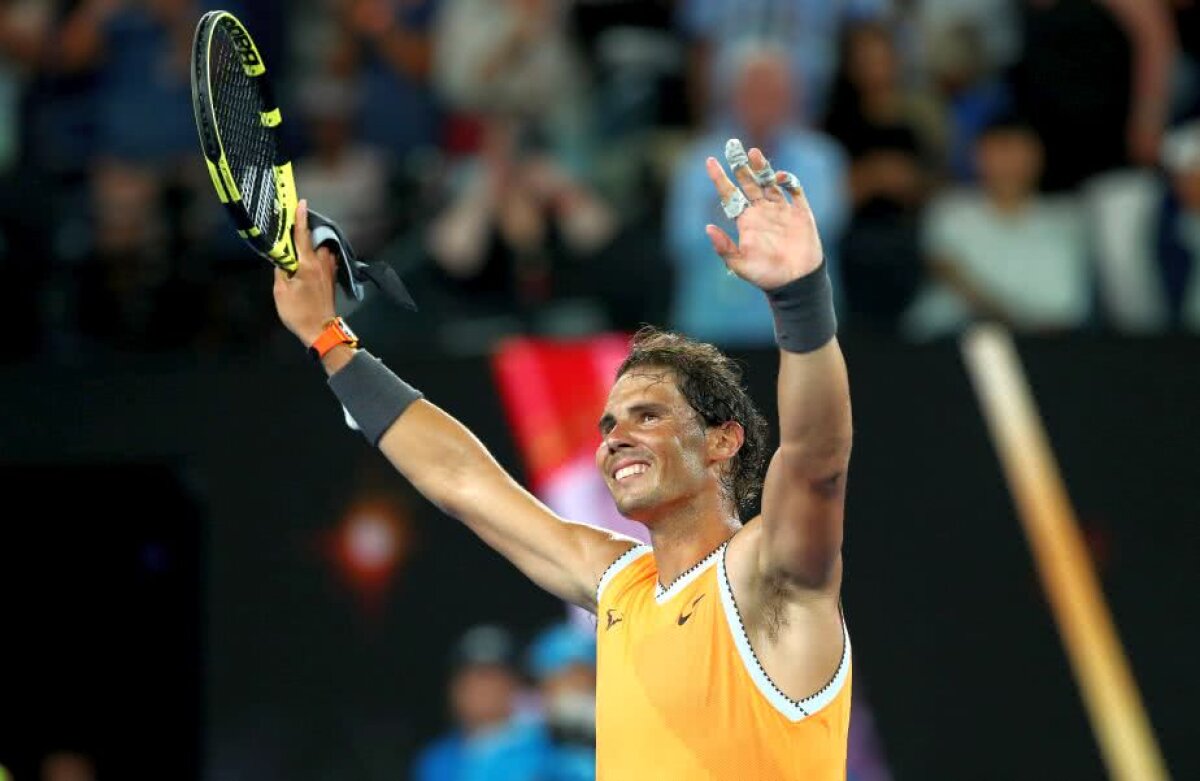 RAFAEL NADAL // Victorie dominantă pentru Nadal la Australian Open: va înfrunta în turul III marea speranță a tenisului