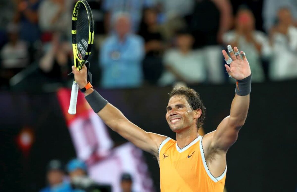 RAFAEL NADAL // Victorie dominantă pentru Nadal la Australian Open: va înfrunta în turul III marea speranță a tenisului