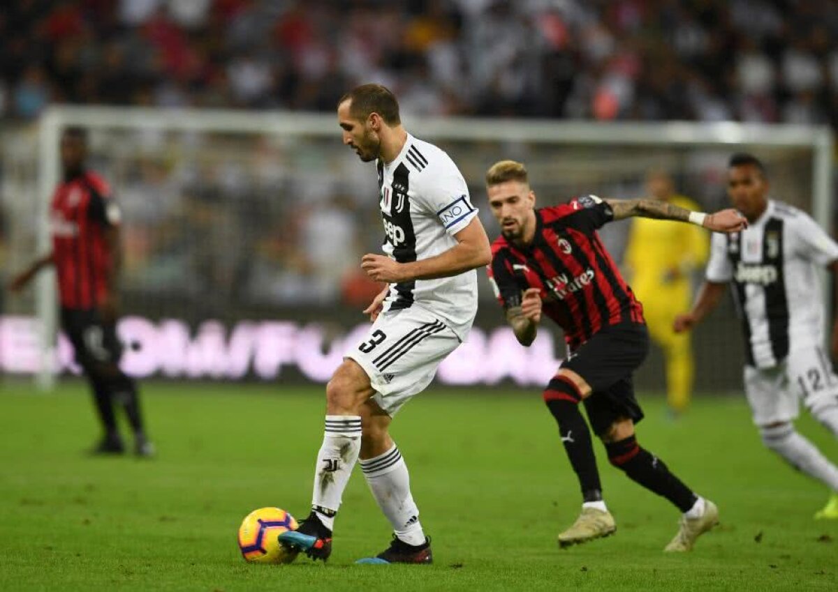 SUPERCUPA ITALIEI // FOTO » Juventus a câștigat Supercupa Italiei, 1-0 cu AC Milan » Cristiano Ronaldo a marcat și a cucerit primul trofeu în Italia!