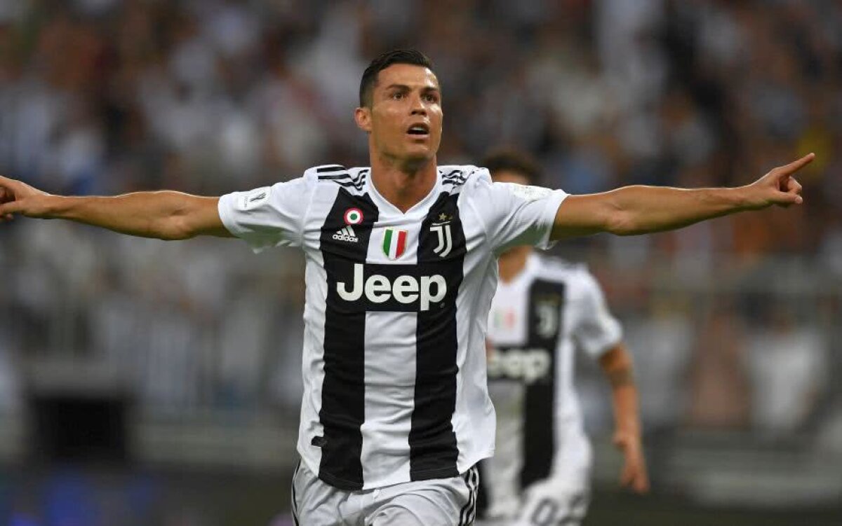 SUPERCUPA ITALIEI // FOTO » Juventus a câștigat Supercupa Italiei, 1-0 cu AC Milan » Cristiano Ronaldo a marcat și a cucerit primul trofeu în Italia!