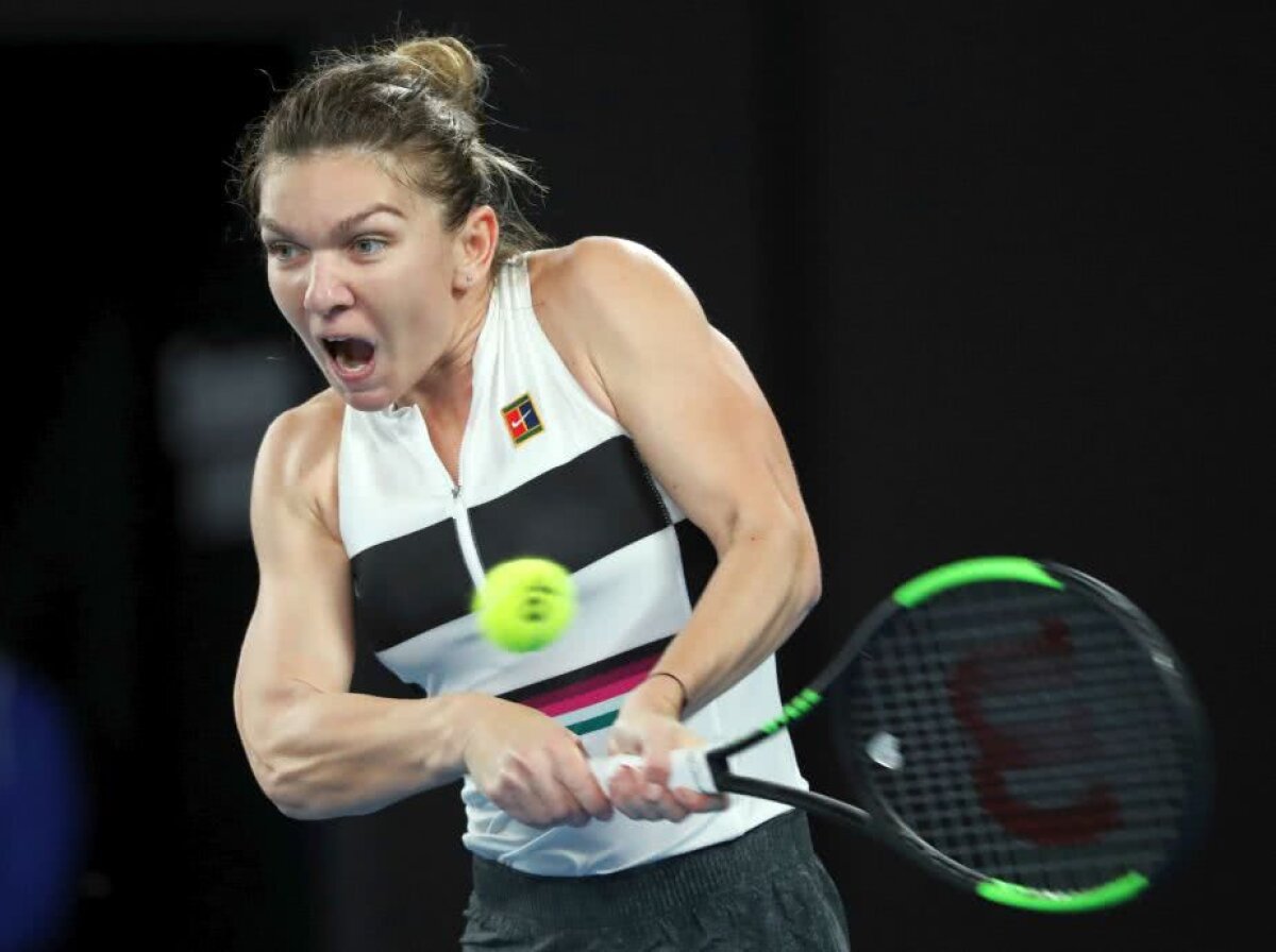 SIMONA HALEP - SOFIA KENIN // GALERIE FOTO Simona Halep total schimbată » Cum a apărut în turul 2 la Australian Open