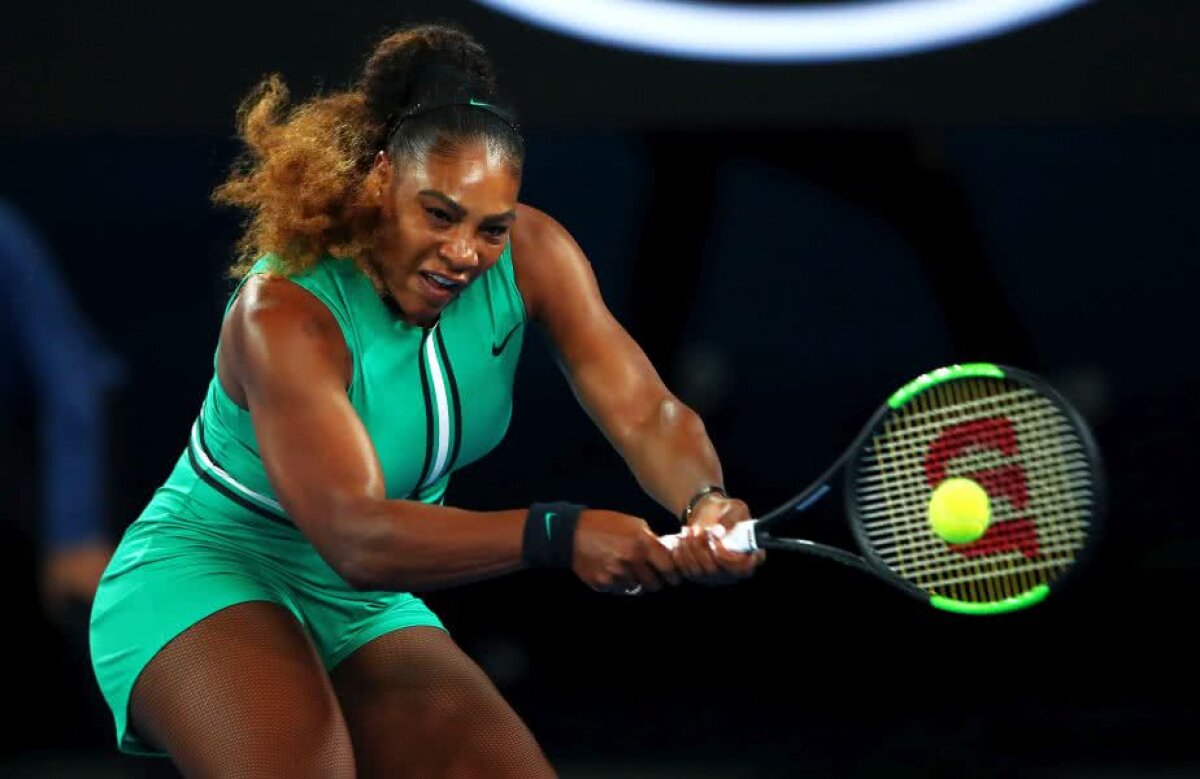 SERENA WILLIAMS LA AUSTRALIAN OPEN // VIDEO+FOTO Serena e în turul 3 la AO, tot mai aproape de un meci-șoc cu Simona Halep » Fanii i-au criticat din nou echipamentul: „Ar trebui interzisă!”