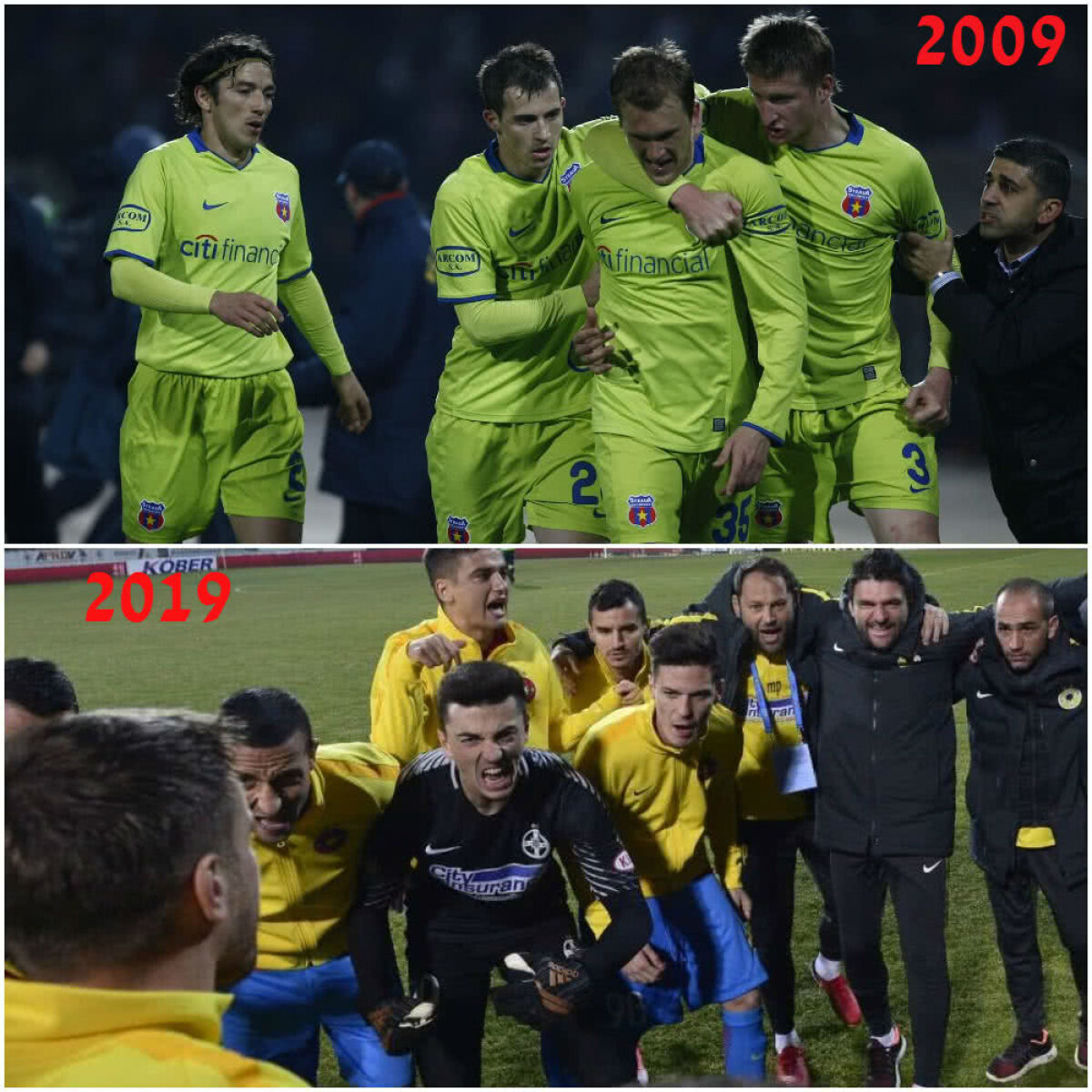 #10yearchallenge cu Liga 1 » De la FCSB nu e Steaua la "uite Craiova, iată Craiovele"