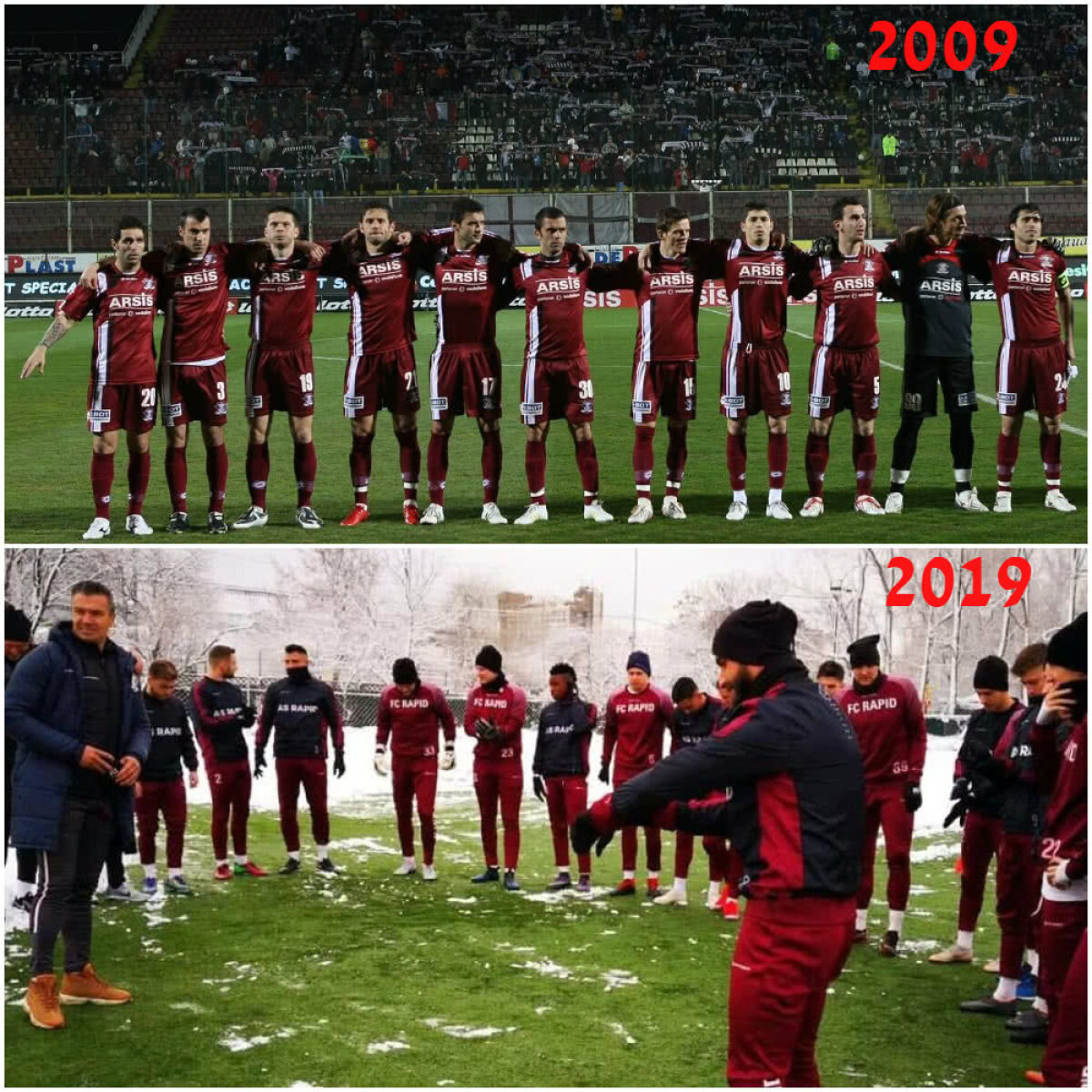 #10yearchallenge cu Liga 1 » De la FCSB nu e Steaua la "uite Craiova, iată Craiovele"