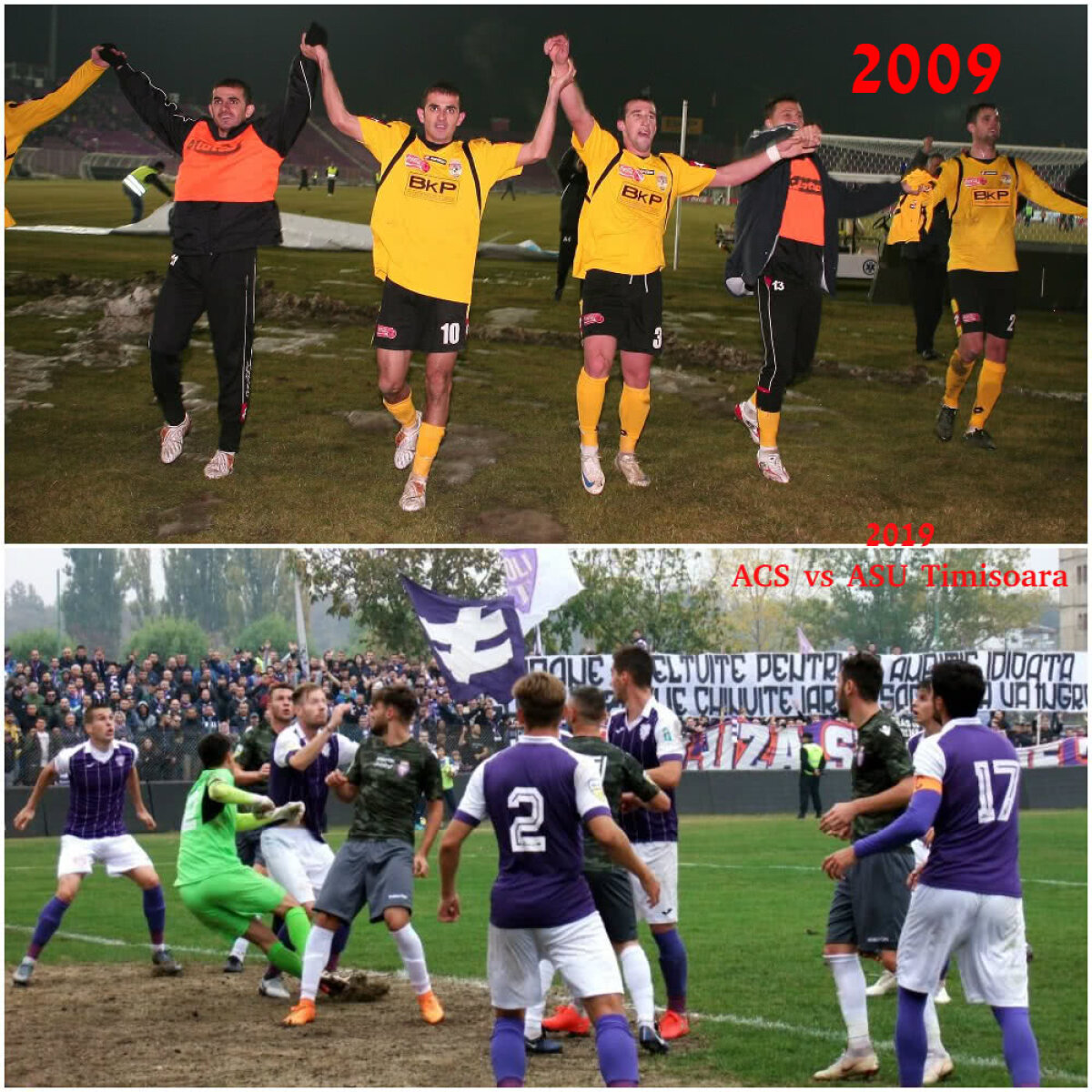 #10yearchallenge cu Liga 1 » De la FCSB nu e Steaua la "uite Craiova, iată Craiovele"