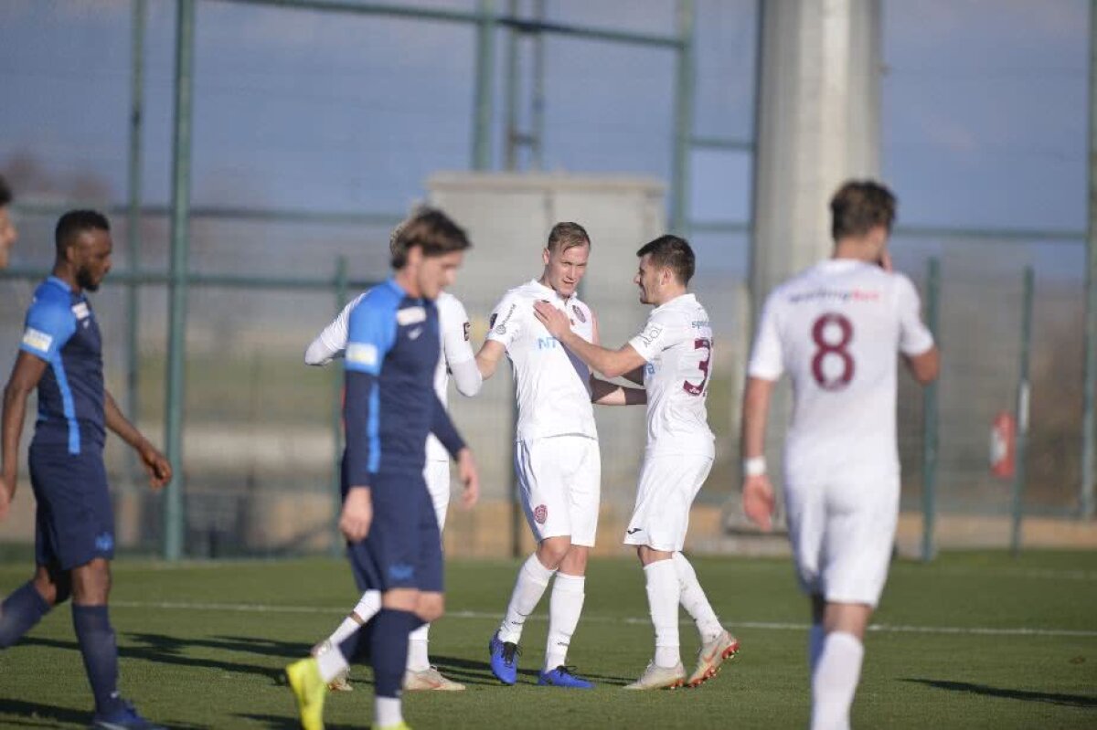 VIDEO+FOTO CFR Cluj câștigă amicalul cu Zurich, scor 2-1 » Meci cu două eliminări