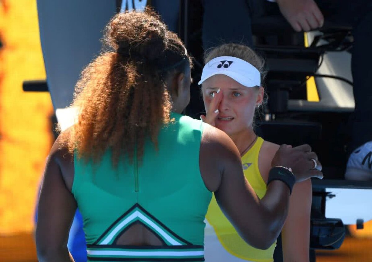 SIMONA HALEP - SERENA WILLIAMS // VIDEO Serena, Joc ÎNSPĂIMÂNTĂTOR: adversara a izbucnit în lacrimi! » Va juca mai departe cu Halep