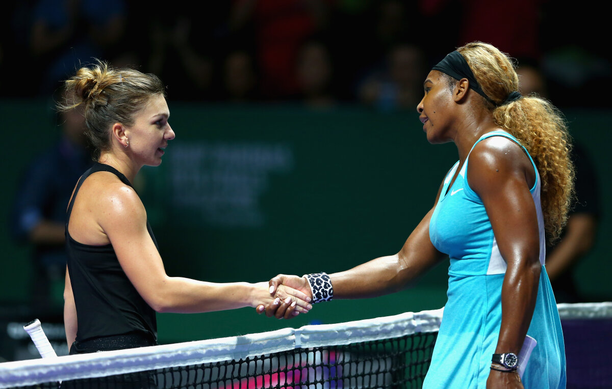 SIMONA HALEP - SERENA WILLIAMS / Descrierea pe care liderul WTA i-o face americancei: „M-am obișnuit să mă bată. Nu, glumesc!”