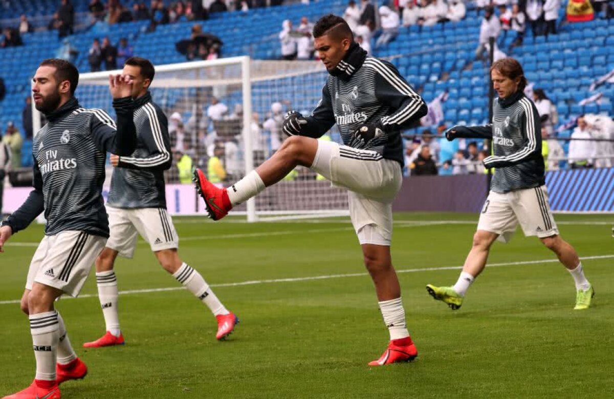  VIDEO + FOTO » Real Madrid - Sevilla 2-0 » Casemiro, cu un gol de generic, și Modric o duc pe Real Madrid pe podium