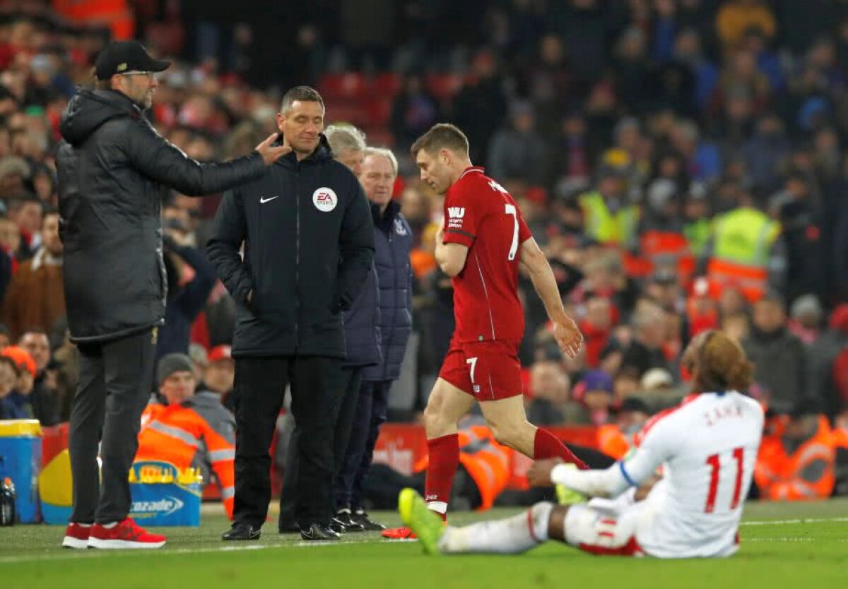 LIVERPOOL - CRYSTAL PALACE 4-3 // Liverpool și Crystal Palace au oferit un meci nebun în Premier League: 7 goluri, răsturnări de scor și o eliminare