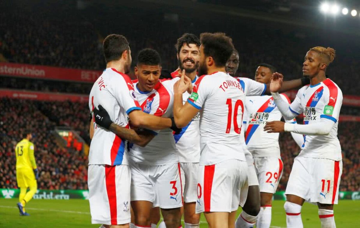 LIVERPOOL - CRYSTAL PALACE 4-3 // Liverpool și Crystal Palace au oferit un meci nebun în Premier League: 7 goluri, răsturnări de scor și o eliminare