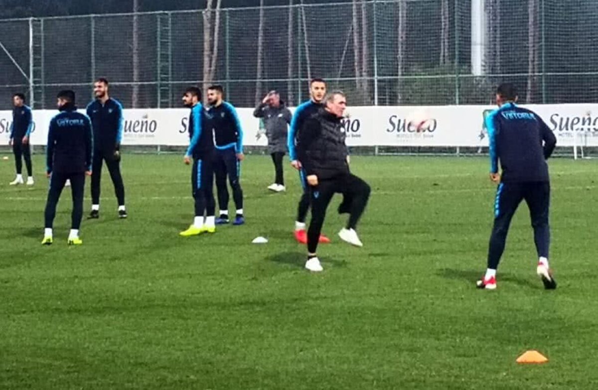FOTO Viitorul joga bonito » Ce antrenamente au făcut jucătorii, cum i-a uimit Hagi și ce fost internațional s-a antrenat cu Viitorul