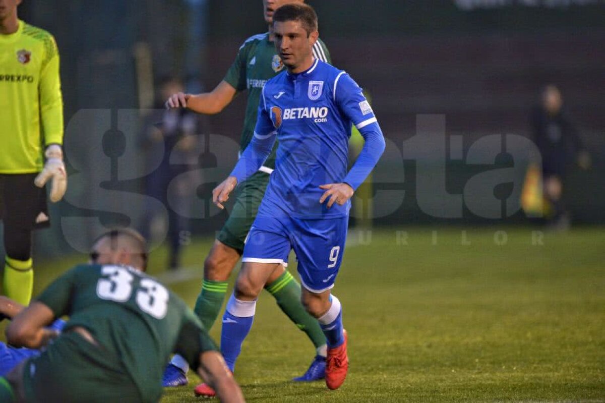 VIDEO + FOTO CSU Craiova, victorie la scor cu Vorskla Poltava! Andrei Cristea a marcat din nou