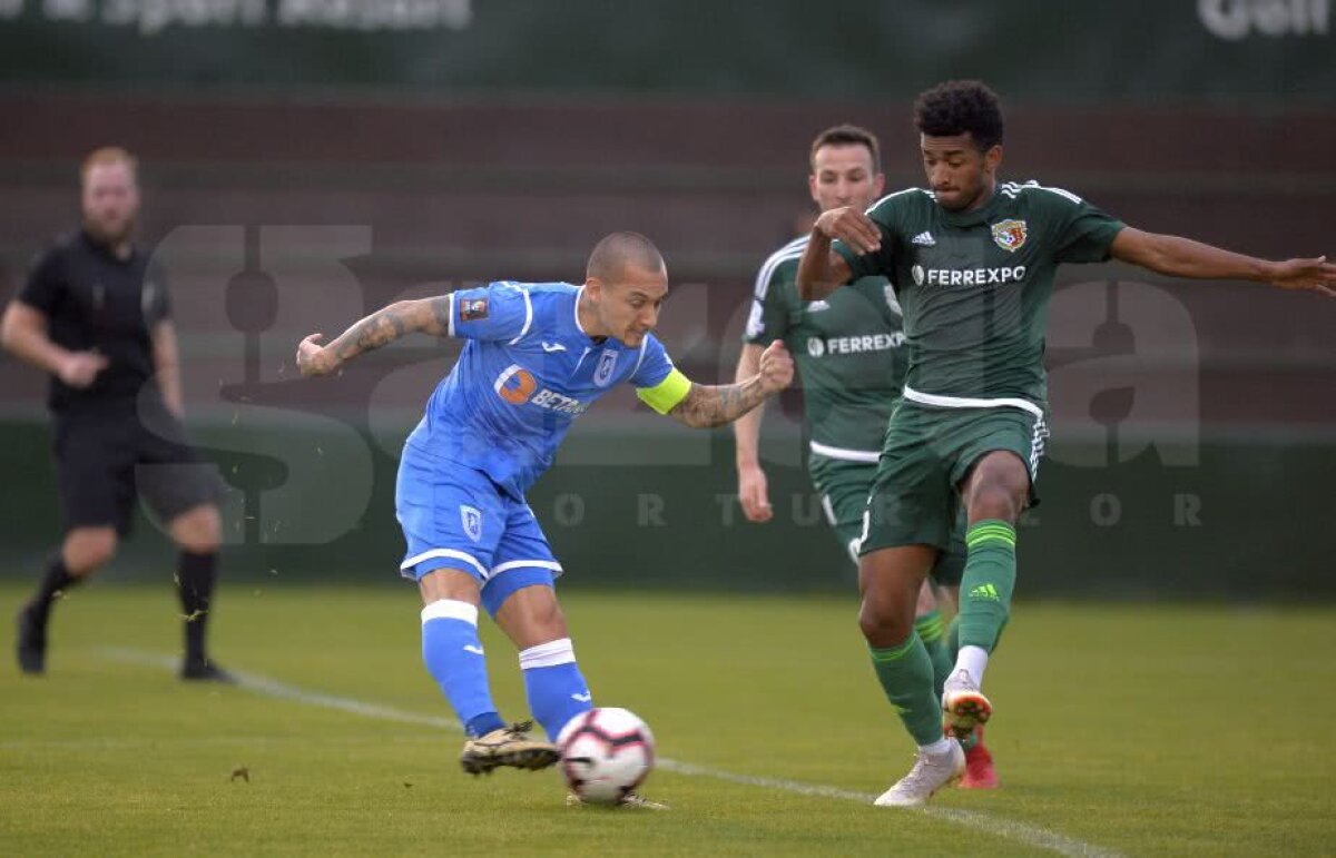 VIDEO + FOTO CSU Craiova, victorie la scor cu Vorskla Poltava! Andrei Cristea a marcat din nou