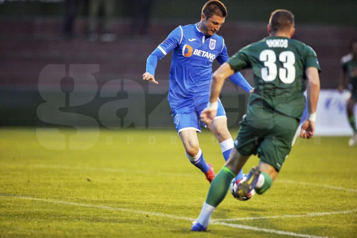 VIDEO + FOTO CSU Craiova, victorie la scor cu Vorskla Poltava! Andrei Cristea a marcat din nou