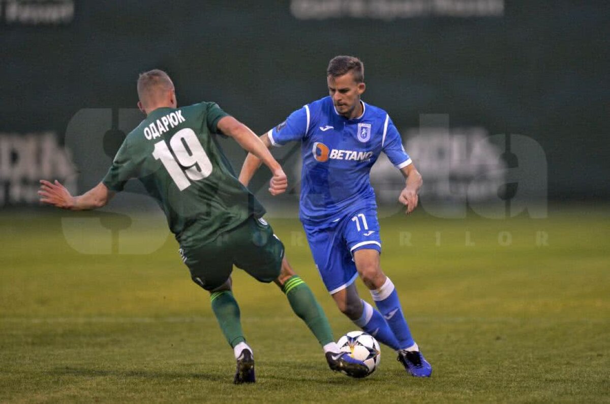 VIDEO + FOTO CSU Craiova, victorie la scor cu Vorskla Poltava! Andrei Cristea a marcat din nou