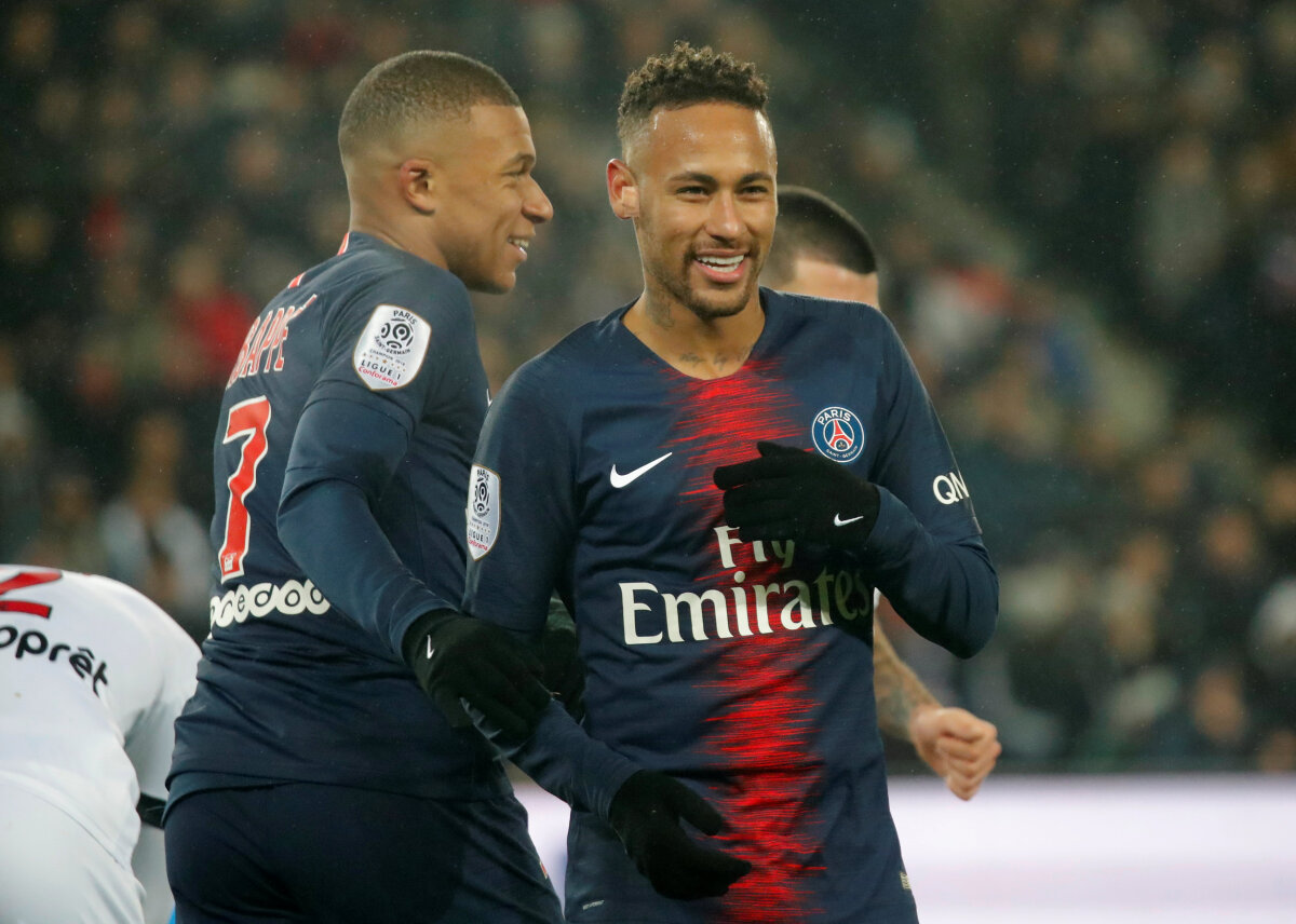 FOTO PSG, fără milă pentru Guingamp! Neymar, Cavani și Mbappe au făcut show și s-au întrecut în goluri 