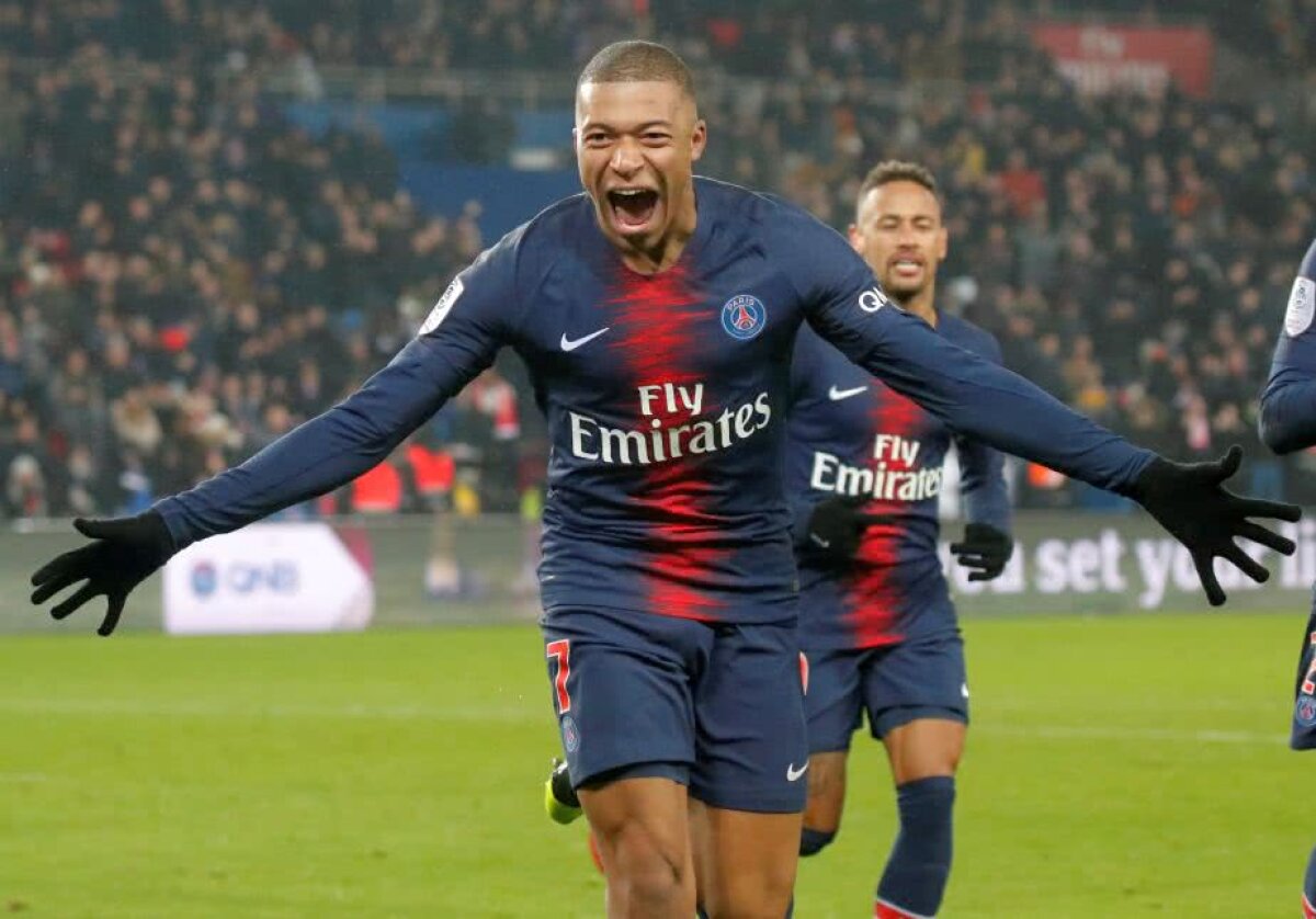 FOTO PSG, fără milă pentru Guingamp! Neymar, Cavani și Mbappe au făcut show și s-au întrecut în goluri 