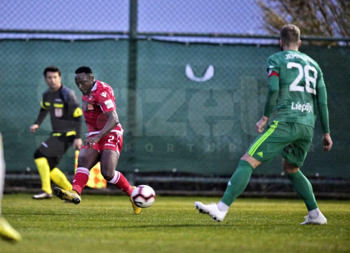 DINAMO - FK LIEPAJA // Nebunie în amical: Daniel Popa, show cu hattrick! Echipa lui Rednic, prima victorie în amicale!