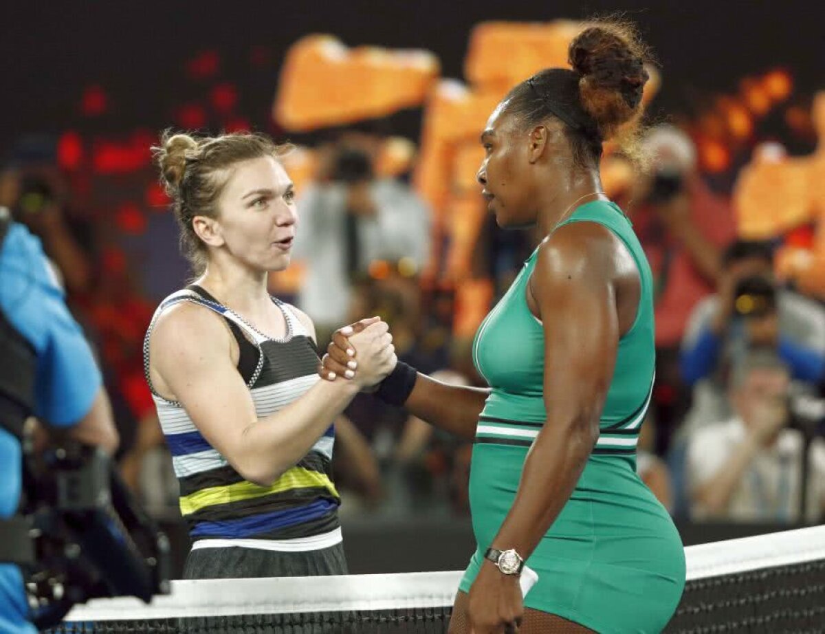 VIDEO+FOTO Cum a reacționat Simona Halep după ce a fost învinsă de Serena Williams la Australian Open