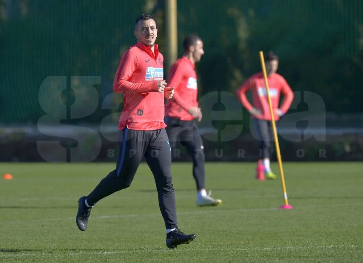 VIDEO+FOTO Ieri la Palat, azi în cantonament! Ultimul jucător venit la FCSB a efectuat primul antrenament