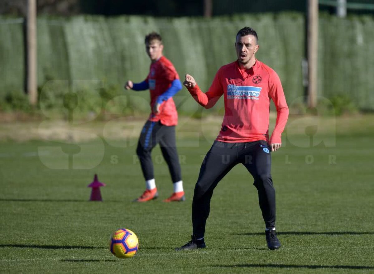 VIDEO+FOTO Ieri la Palat, azi în cantonament! Ultimul jucător venit la FCSB a efectuat primul antrenament