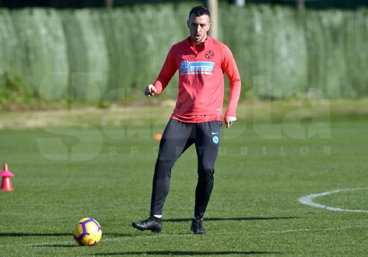 VIDEO+FOTO Ieri la Palat, azi în cantonament! Ultimul jucător venit la FCSB a efectuat primul antrenament