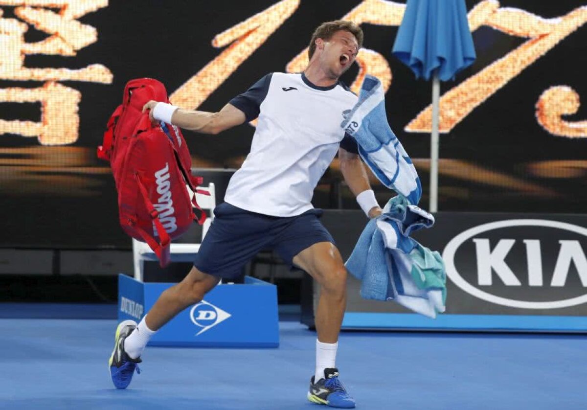 VIDEO+FOTO Scandal la Australian Open » Un jucător s-a certat cu arbitrul: „Modul în care am părăsit terenul nu a fost corect”