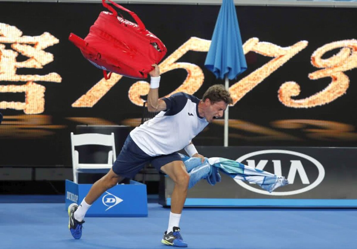 VIDEO+FOTO Scandal la Australian Open » Un jucător s-a certat cu arbitrul: „Modul în care am părăsit terenul nu a fost corect”