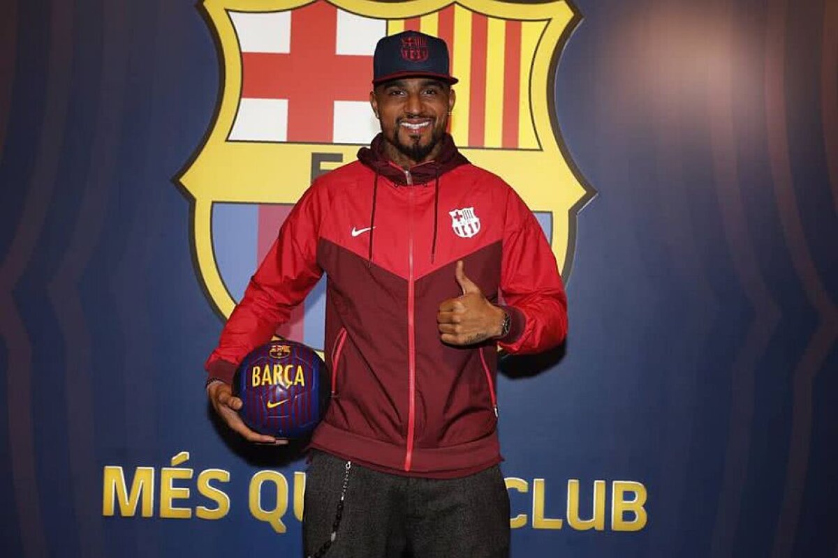 FOTO UPDATE Kevin-Prince Boateng, fotbalistul ales de Barcelona pentru a întări atacul! Ce spunea soția despre el: „Facem sex de 10 ori pe săptămână și de aceea se accidentează”