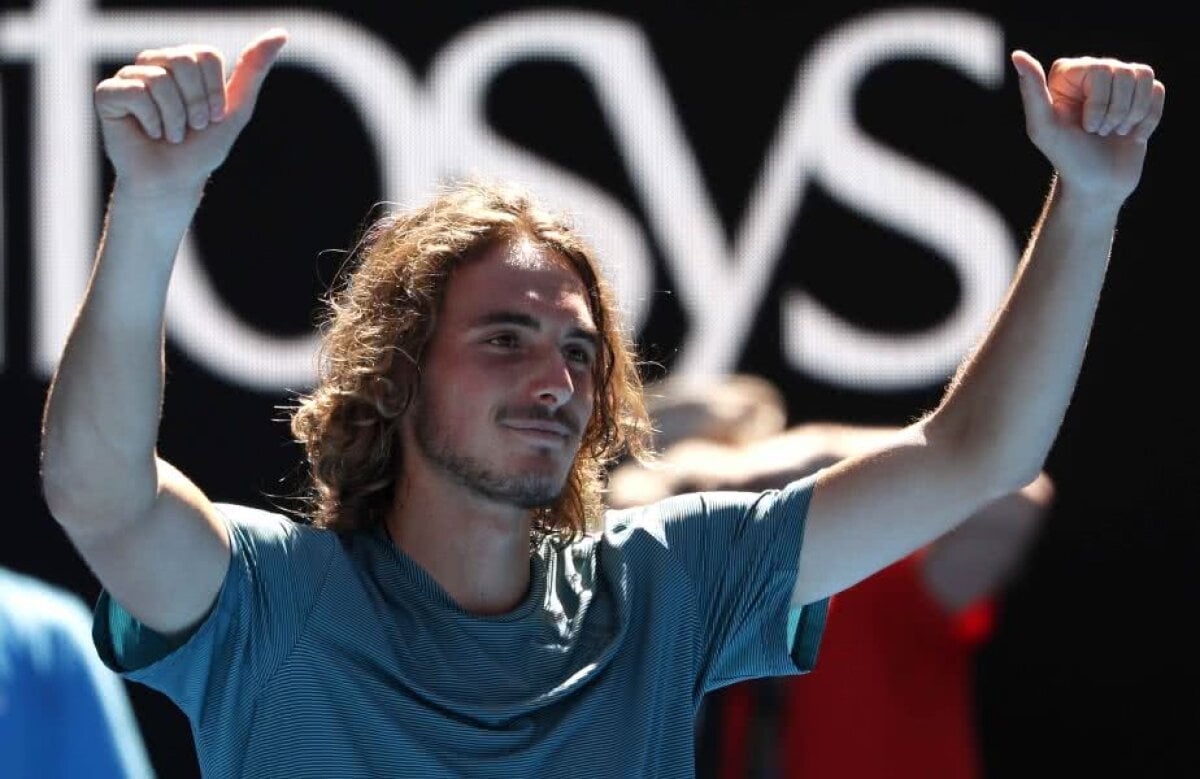 Stefanos Tsitsipas e de neoprit la Australian Open! S-a calificat în semifinale după un nou meci intens și a intrat definitiv în istorie!