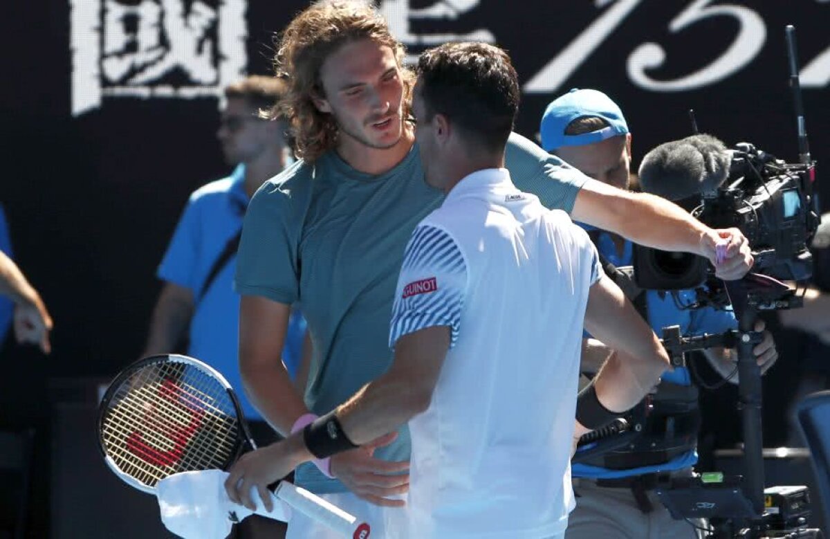 Stefanos Tsitsipas e de neoprit la Australian Open! S-a calificat în semifinale după un nou meci intens și a intrat definitiv în istorie!