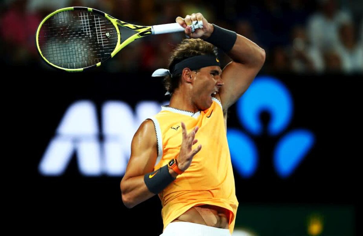 AUSTRALIAN OPEN 2019 // FOTO+VIDEO Rafael Nadal, necruțător cu puștiul Frances Tiafoe » Ibericul e în mare formă: s-a calificat în semifinale fără să piardă set!