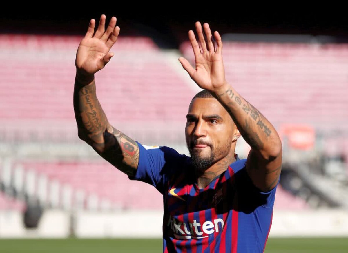 VIDEO+FOTO Kevin Prince Boateng a fost prezentat la Barcelona: „I-am spus agentului meu că vin aici pe jos”