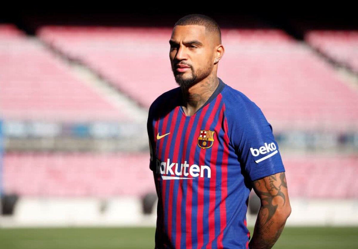 VIDEO+FOTO Kevin Prince Boateng a fost prezentat la Barcelona: „I-am spus agentului meu că vin aici pe jos”